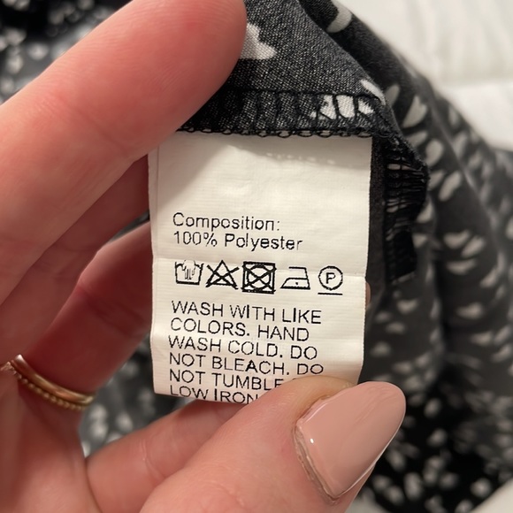 NWOT heart patterned halter dress - Picture 4 of 6